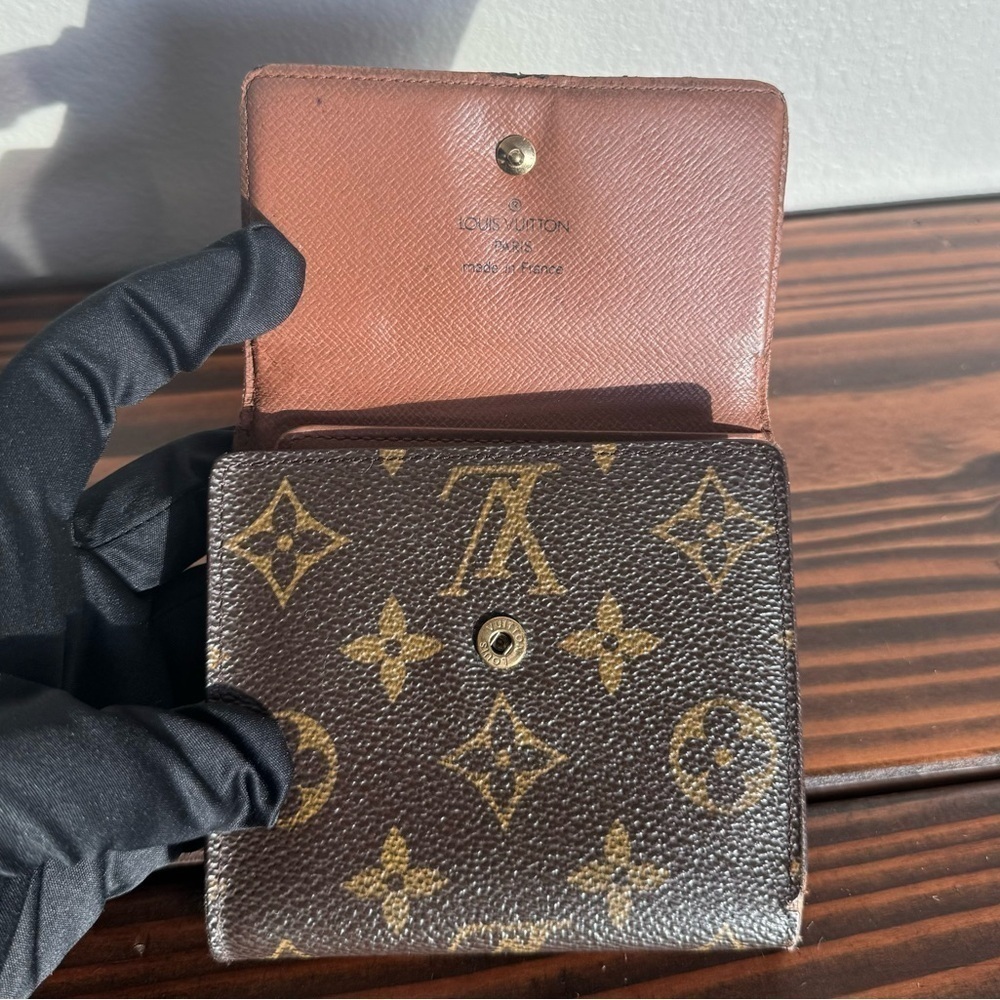 Louis Vuitton Elise Canvas Tri Fold Wallet - Picture 5 of 14